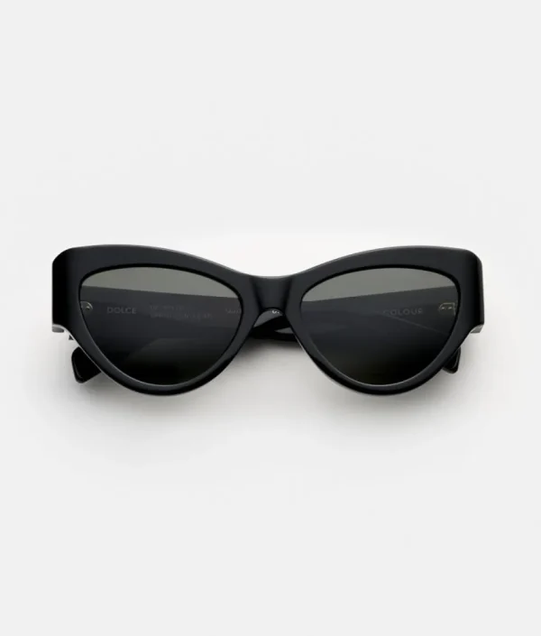 Carla Colour Dolce Black Sunglasses