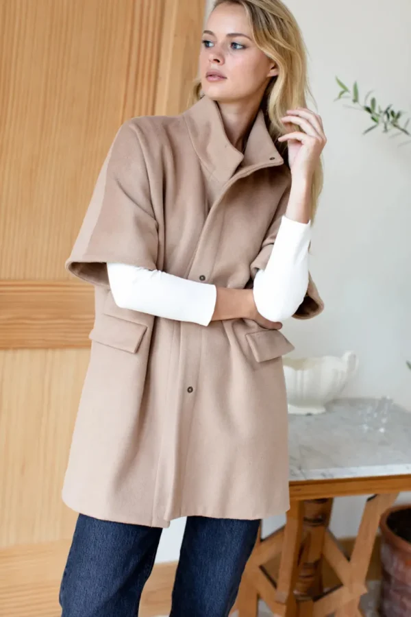 Emerson Fry Layering Jacket in Camel