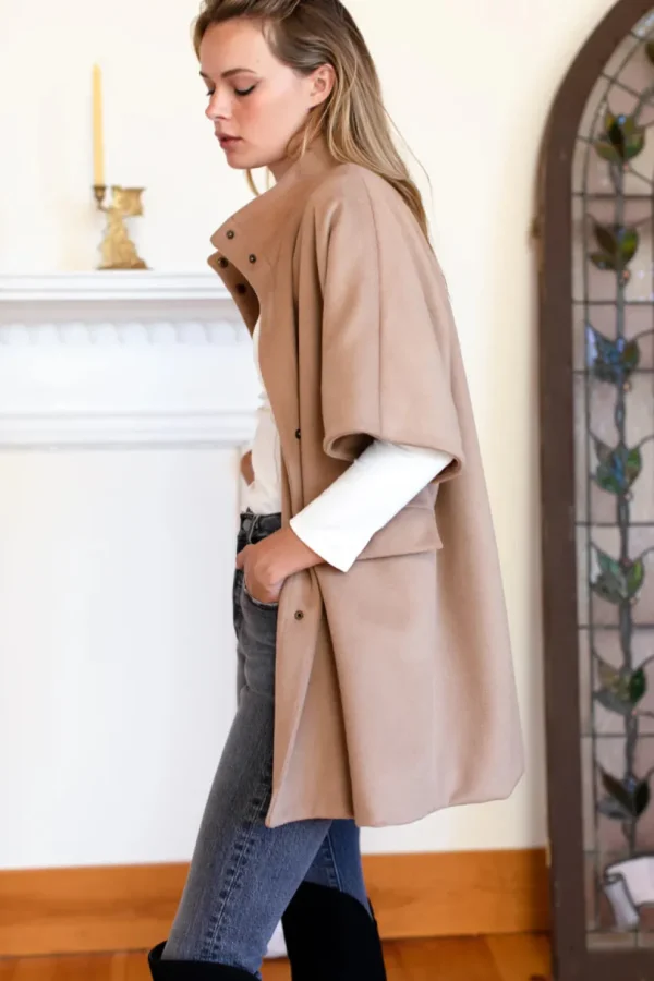 Emerson Fry Layering Jacket in Camel