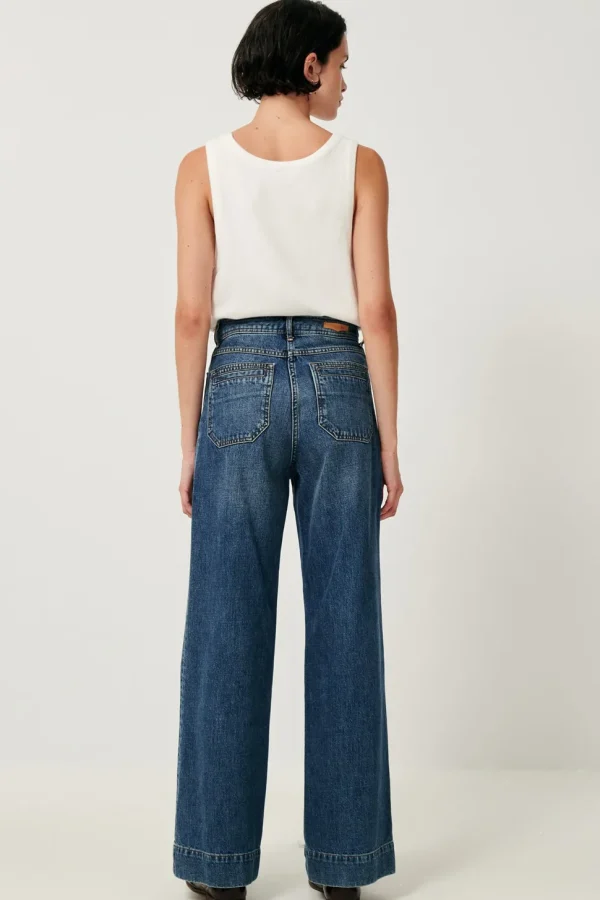 Johnny O High Rise Denim - Vintage Blue