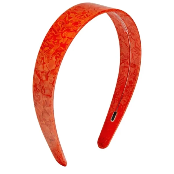 Machete Wide Headband - Poppy + Blonde Tortoise