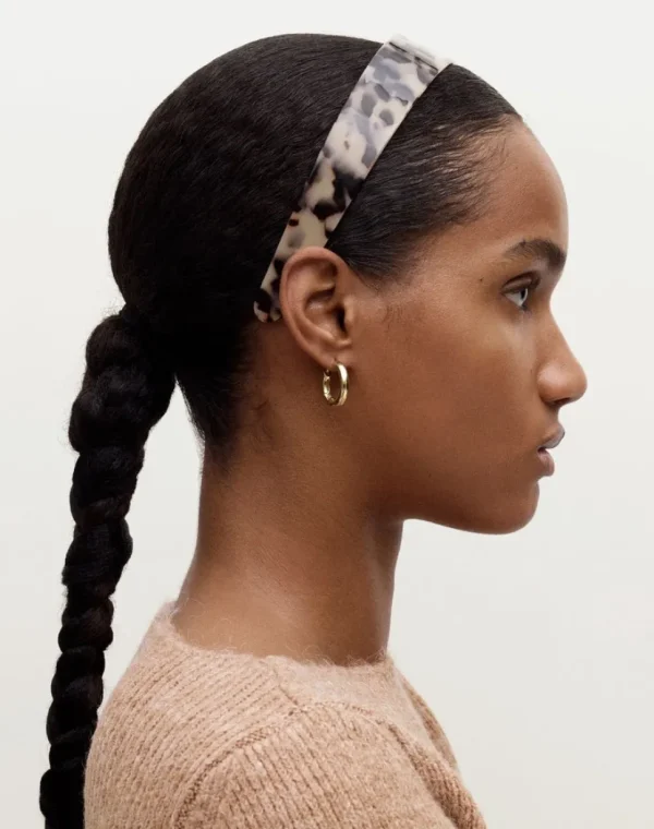 Machete Wide Headband - Poppy + Blonde Tortoise