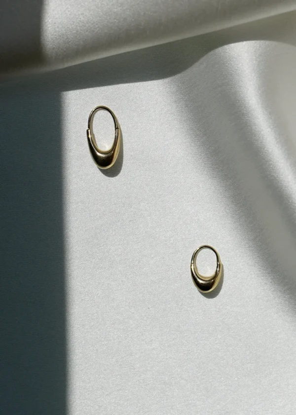 Otiumberg Roscida Drop Hoops