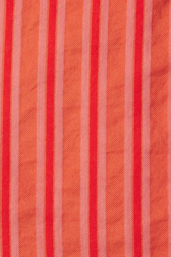 Trovata Callie Shirtdress in Terracotta Stripe