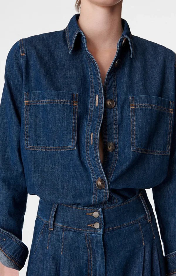 Vanessa Bruno Bilkis Denim Shirt